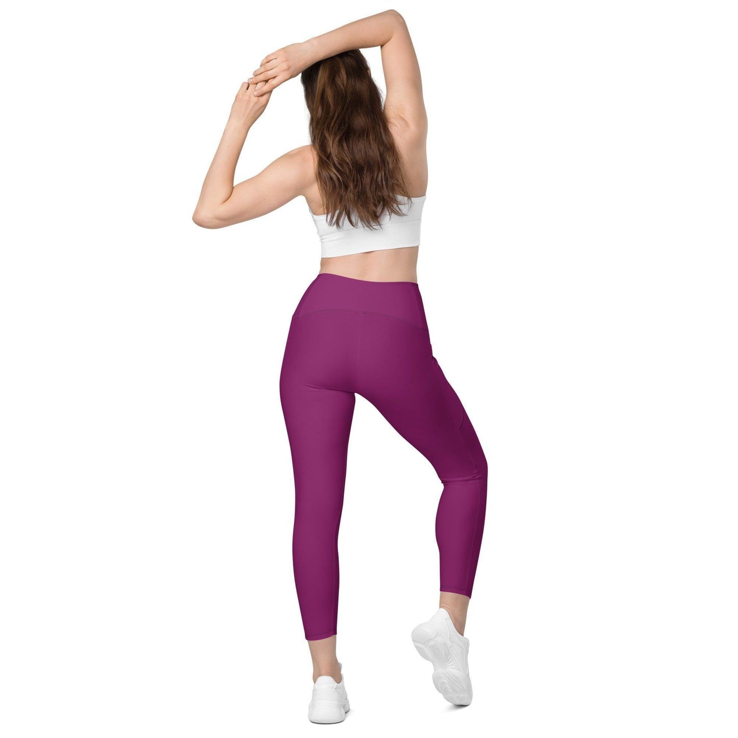 Aubergine Damen V-Bund Leggings mit Taschen V-Bund Leggings 59.99 1 Tasche auf jeder Seite, atmungsaktives Material, Aubergine, Damen, Design, einfarbig, Elastan, Fashion, Hoch tailliert, hoher Tragekomfort, Komfort, Mode, OEKOTEX100, Outfit, Polyester, schmeichelhafter Schnitt, Style, UPF50, V-Bund Leggings JLR Design