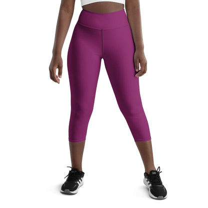 Aubergine Damen Yoga Capri Leggings Yoga Capri Leggings 49.99 Aubergine, Bewebungsfreiheit, Bewegung, Bund, Capri, Damen, Design, einfarbig, Elastan, Fashion, Fitness, Fitnessstudio, Flacher, Gummizug, Gym, hochwertig, Körper, Leggings, Material, Mode, Polyester, Saum, Session, Sport, Streetwear, Style, USF50, Vier-Wege-Stretch, Wadenlang, Yoga JLR Design