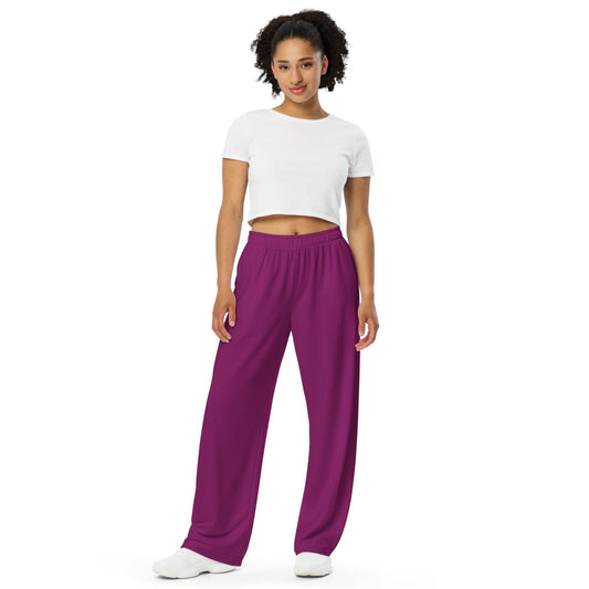 Aubergine Hose mit weitem Bein Hose mit weitem Bein 53.99 atmungsaktiv, Aubergine, Bein, beont, Bewegungsfreiheit, einfarbig, Elastan, Figur, Hose, Komfort, Kordelzug, leicht, Look, Loungewear, luftige, lässig, OEKOTEX100, optisch, Passform, Polyester, Pyjama, Seitentaschen, Sommer, Stoff, stretch, Taille, weitem JLR Design