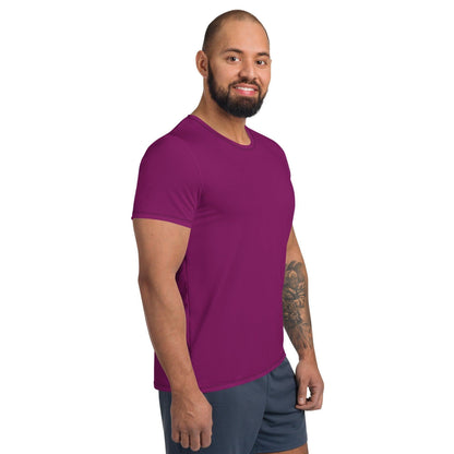 Aubergine Sport T-Shirt für Herren -- Aubergine Sport T-Shirt für Herren - XS Sport T-Shirt | JLR Design