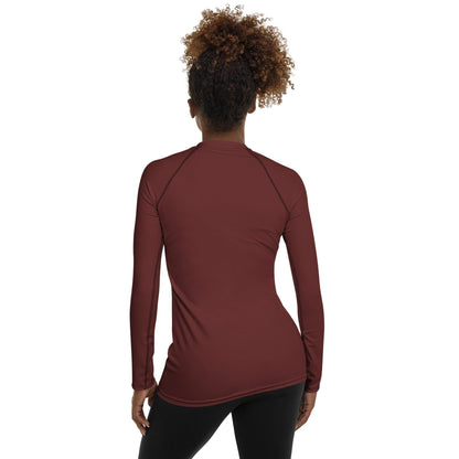 Auburn Damen Rash Guard Rash Guard 54.99 4-Wege, Atmungsaktiv, Auburn, Badebekleidung, bequem, braun, brown, einfarbig, Elastan, Feminin, Flachnaht, Guard, Hautschutz, Kompression, Langarm, Langarmshirt, Männermode, Outdoor, Polyester, Rash, Sand, Schwimmen, Sonnenschutz, Sportbekleidung, Strandmode, Stretchstoff, Surfen, trocknend, Wassersport, Wind JLR Design