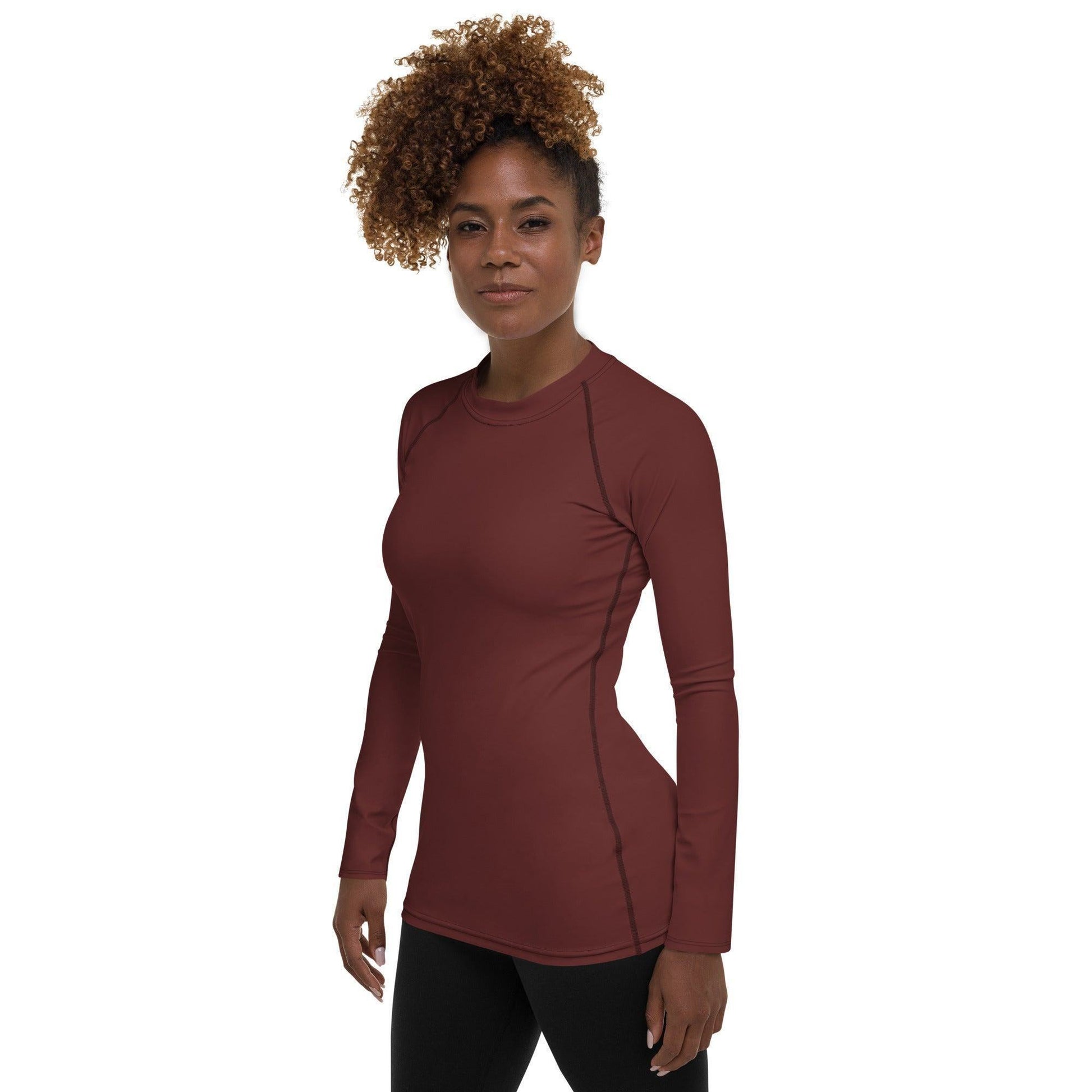 Auburn Damen Rash Guard Rash Guard 54.99 4-Wege, Atmungsaktiv, Auburn, Badebekleidung, bequem, braun, brown, einfarbig, Elastan, Feminin, Flachnaht, Guard, Hautschutz, Kompression, Langarm, Langarmshirt, Männermode, Outdoor, Polyester, Rash, Sand, Schwimmen, Sonnenschutz, Sportbekleidung, Strandmode, Stretchstoff, Surfen, trocknend, Wassersport, Wind JLR Design