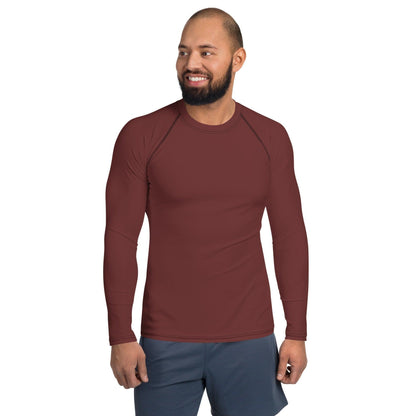 Auburn Herren Rash Guard Rash Guard 54.99 4-Wege, Atmungsaktiv, Auburn, bequem, braun, brown, einfarbig, Elastan, Flachnaht, Guard, Hautschutz, Kompression, Langarmshirt, Männermode, Outdoor, Polyester, Rash, Sand, Schwimmen, Sonnenschutz, Sportbekleidung, Strandmode, Stretchstoff, Surfen, trocknend, Wassersport, Wind JLR Design