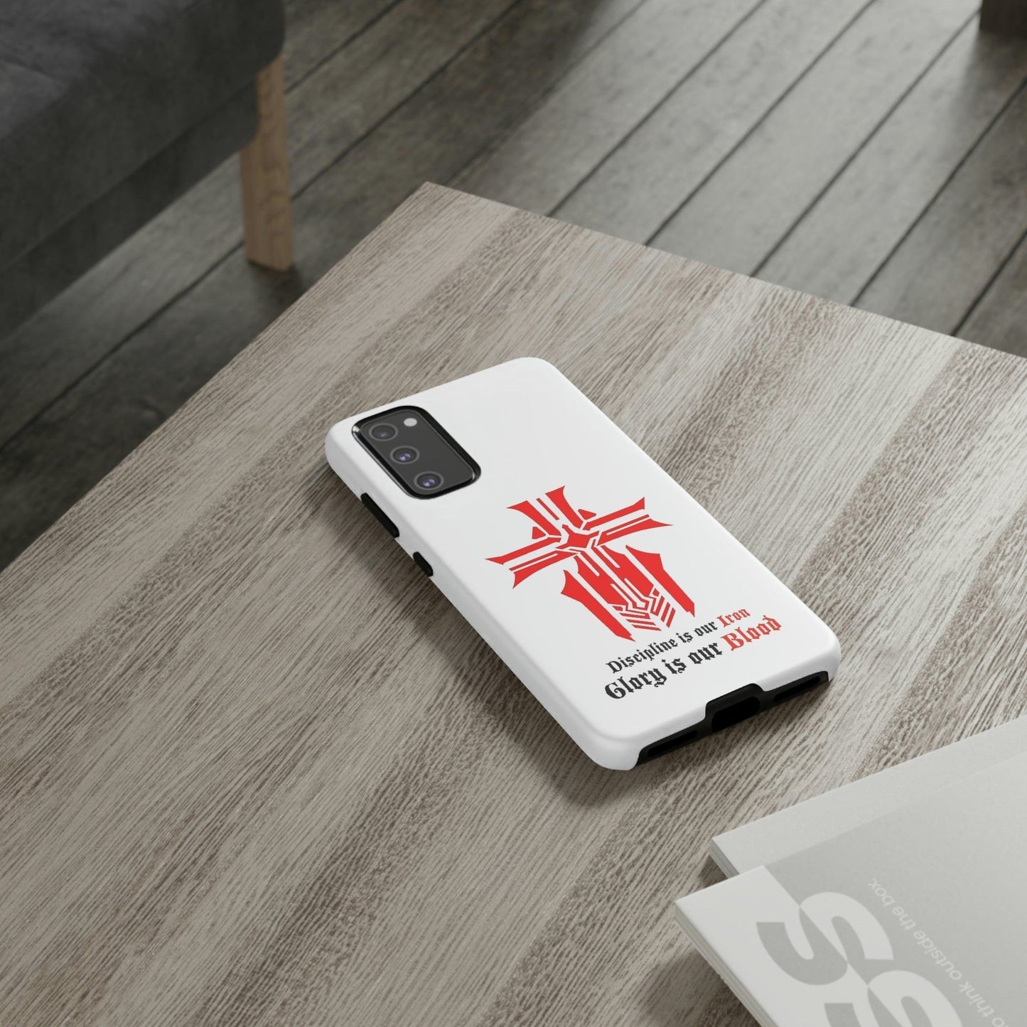 Azur Lane Iron Blood Logo Samsung Galaxy Cover S21 S22 S23 S24 S25 Plus Pro Ultra Phone Case JLR Design