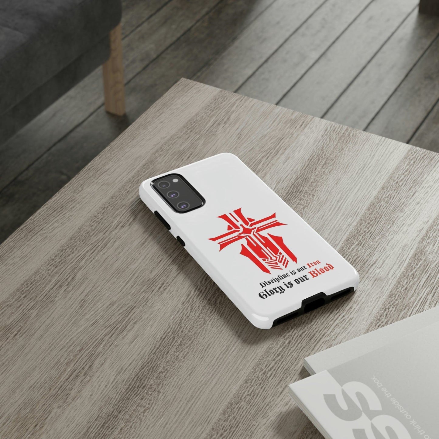 Azur Lane Iron Blood Logo Samsung Galaxy Cover S21 S22 S23 S24 S25 Plus Pro Ultra Phone Case JLR Design