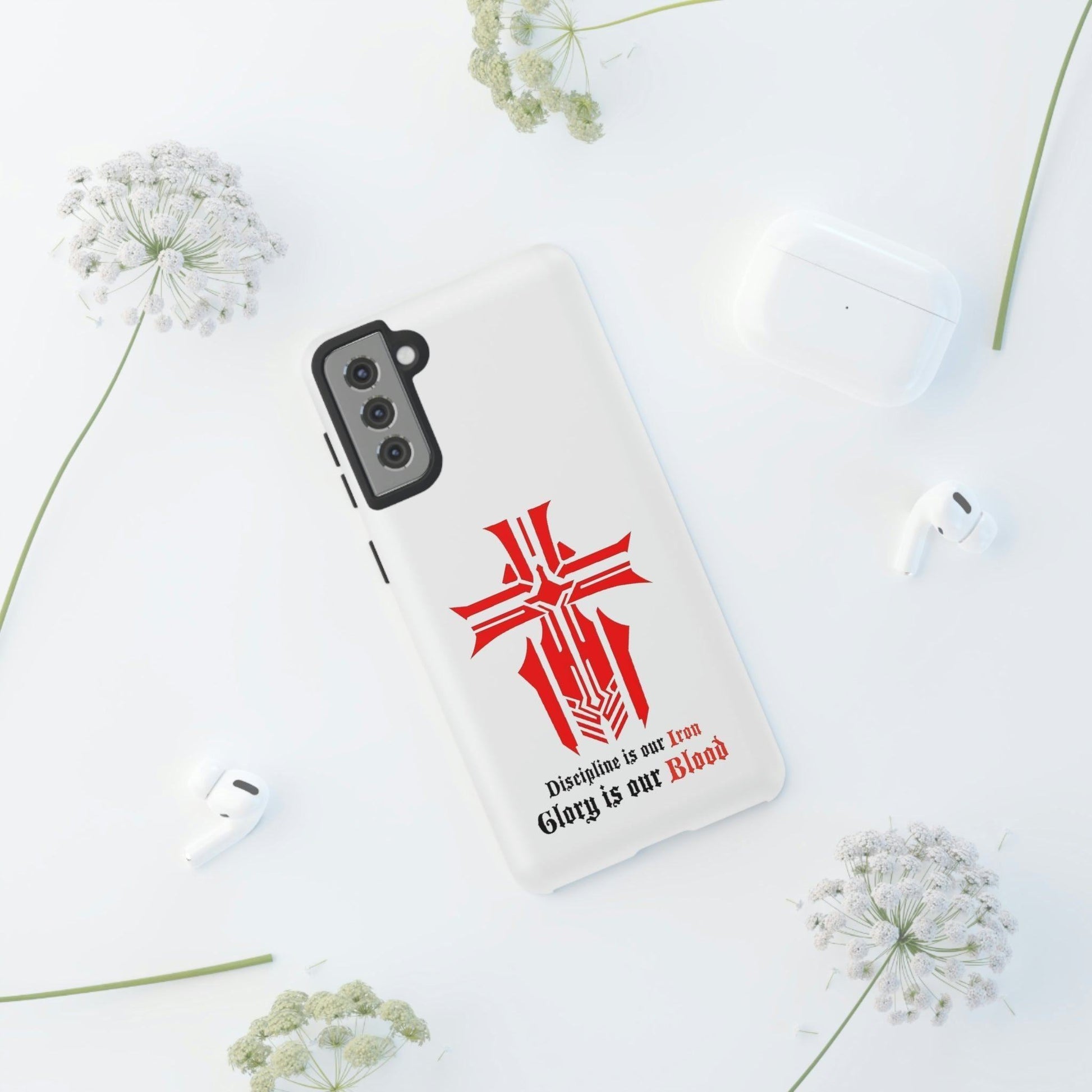 Azur Lane Iron Blood Logo Samsung Galaxy Cover S21 S22 S23 S24 S25 Plus Pro Ultra Phone Case JLR Design