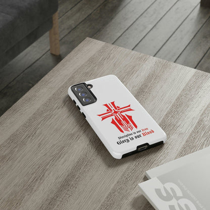 Azur Lane Iron Blood Logo Samsung Galaxy Cover S21 S22 S23 S24 S25 Plus Pro Ultra Phone Case JLR Design