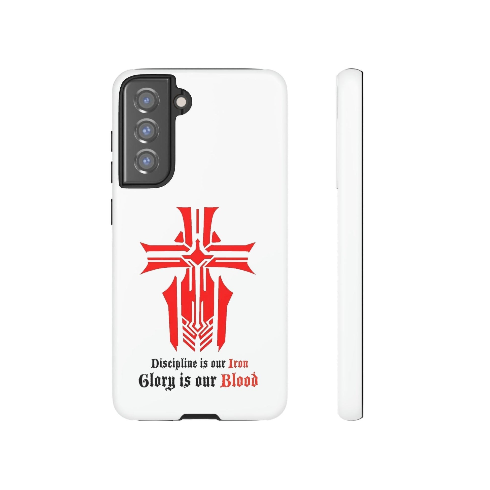 Azur Lane Iron Blood Logo Samsung Galaxy Cover S21 S22 S23 S24 S25 Plus Pro Ultra Phone Case JLR Design
