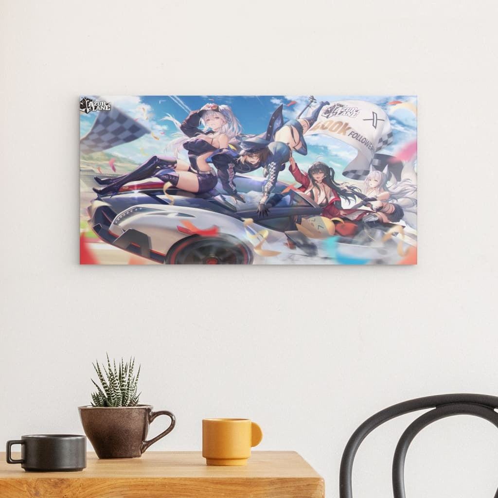 Azur Lane Poster - 400k Follower Poster 29.99 400k, Azur, Lane, Metal, Poster JLR Design