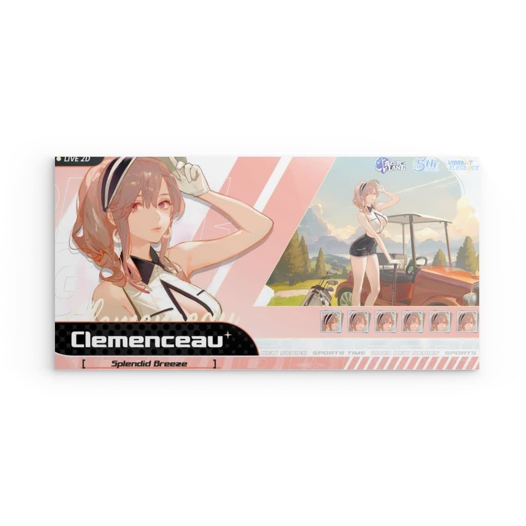 Azur Lane Poster - 5th Anniversary Clemenceau Poster 29.99 5th, Anniversary, Azur, Clemenceau, Event, Lane, Metal JLR Design