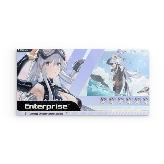 Azur Lane Poster - 5th Anniversary Enterprise Poster 29.99 5th, Anniversary, Azur, Enterprise, Lane, Metal JLR Design