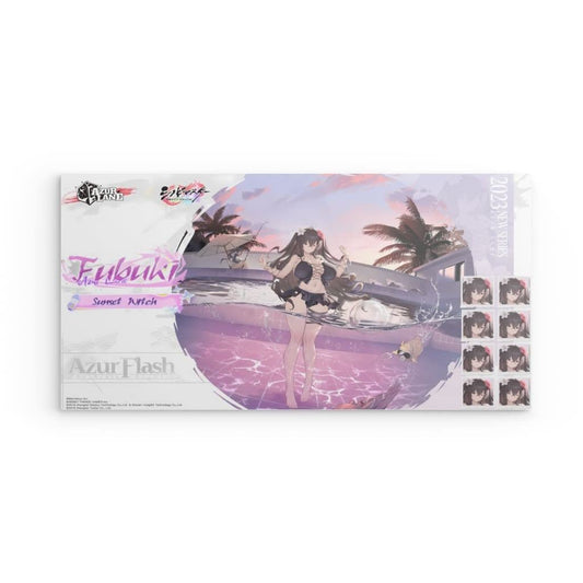 Azur Lane Poster - Azur Flash - Fubuki Poster JLR Design
