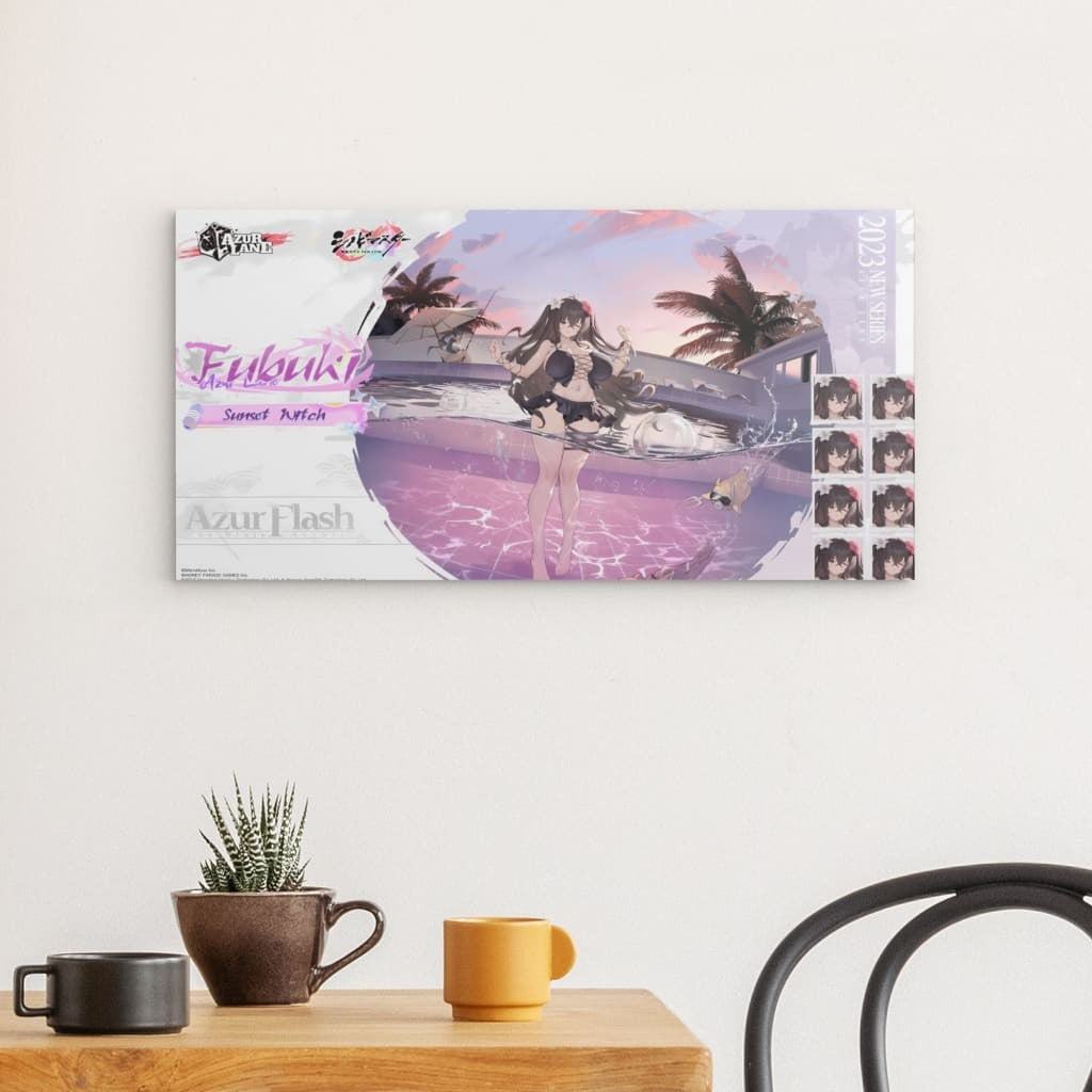 Azur Lane Poster - Azur Flash - Fubuki Poster 29.99 Azur, Flash, Fubuki, Lane, Metal, Poster JLR Design