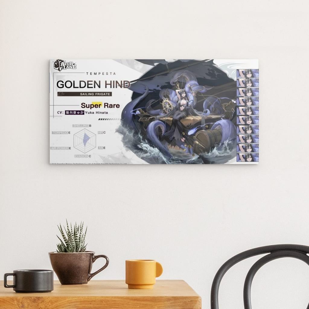 Azur Lane Poster - Charakter Golden Hind Poster 29.99 Azur, Charakter, Golden, Hind, Lane, Metal, Poster JLR Design