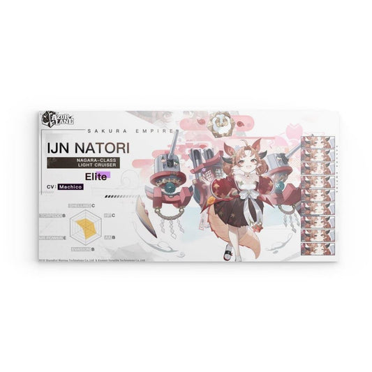 Azur Lane Poster - Charakter IJN Natori Poster JLR Design