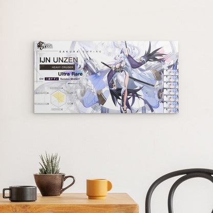 Azur Lane Poster - Charakter IJN Unzen Poster JLR Design