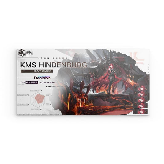 Azur Lane Poster - Charakter KMS Hindenburg Poster 29.99 Azur, Blood, Hindenburg, Iron, KMS, Lane, Metal JLR Design