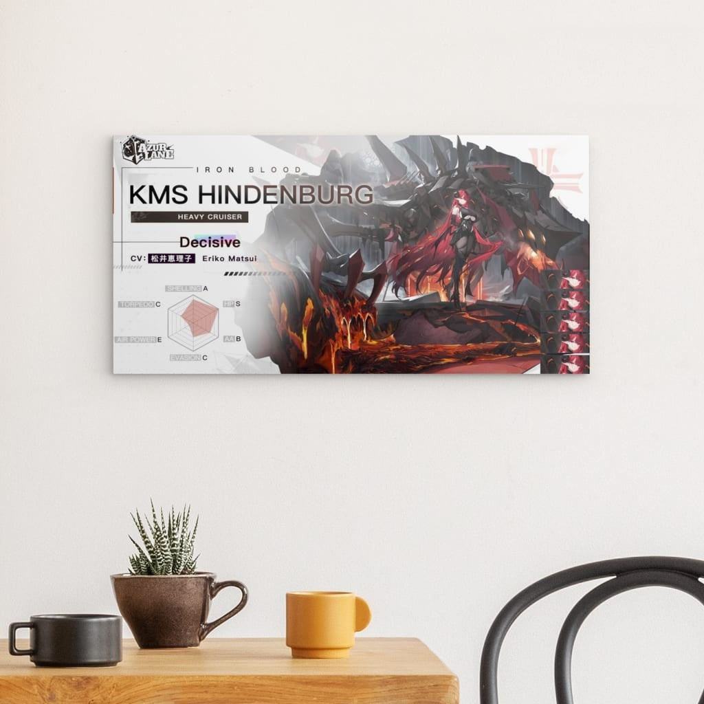 Azur Lane Poster - Charakter KMS Hindenburg Poster 29.99 Azur, Blood, Hindenburg, Iron, KMS, Lane, Metal JLR Design