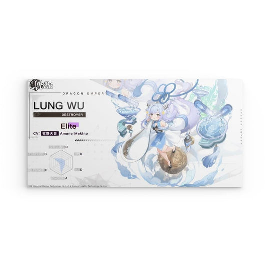 Azur Lane Poster - Charakter Lung Wu Poster JLR Design