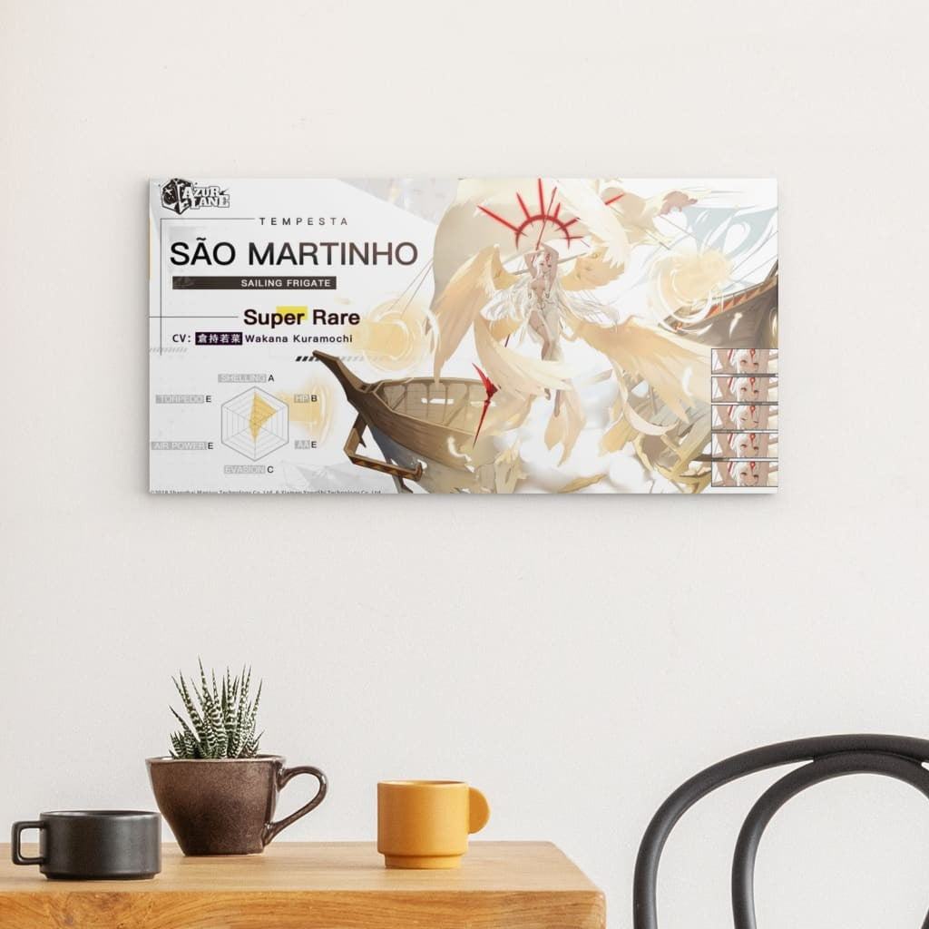 Azur Lane Poster - Charakter Sao Martinho Poster 29.99 Azur, Charakter, Lane, Martinho, Metal, Poster, Sao JLR Design