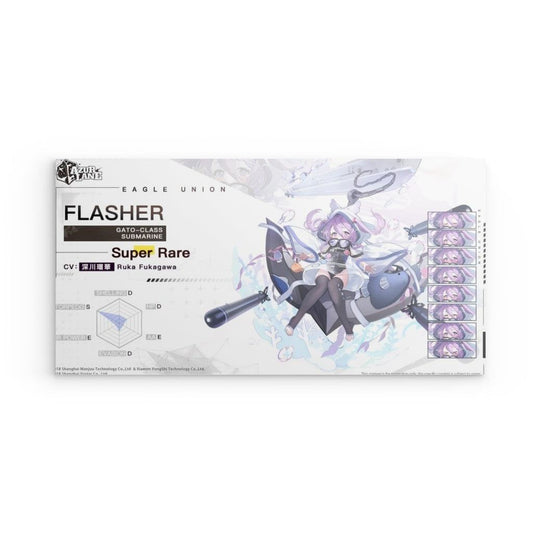 Azur Lane Poster - Charakter USS Flasher Poster 29.99 Azur, Charakter, Eagle, Flasher, Lane, Metal, Union, USS JLR Design