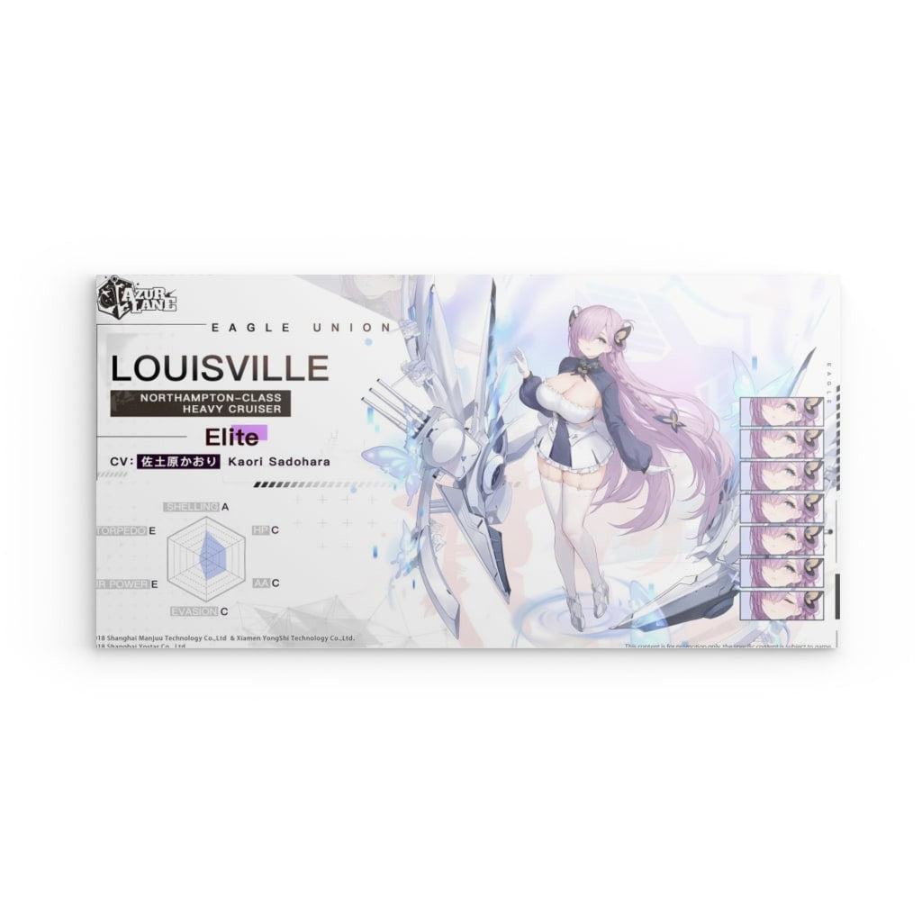 Azur Lane Poster - Charakter USS Louisville Poster 29.99 Azur, Charakter, Eagle, Lane, Loiusville, Metal, Union JLR Design