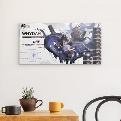 Azur Lane Poster - Charakter Whydah Poster 29.99 Azur, Charakter, Lane, Metal, Whydah JLR Design