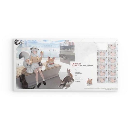 Azur Lane Poster - Clear Skies and Crepes - IJN Miyuki Poster JLR Design