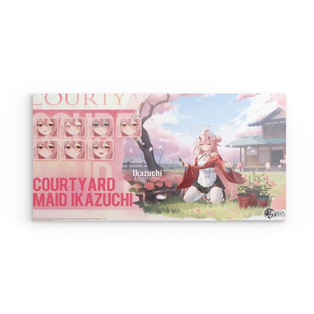 Azur Lane Poster - Courtyard Maid Ikazuchi Poster 29.99 Azur, Courtyard, Ikazuchi, Lane, Maid, Metal JLR Design