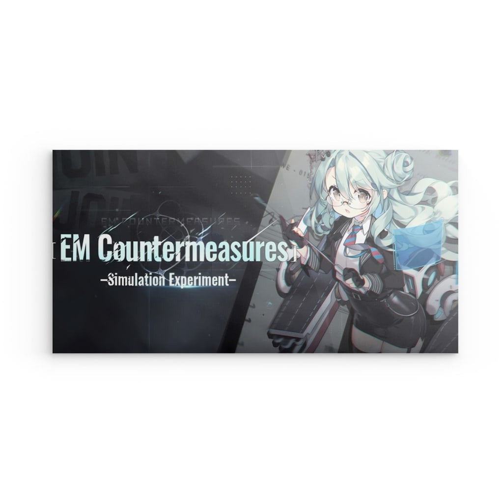 Azur Lane Poster - EM Countermeasures Poster 29.99 Azur, Countermeasures, EM, Lane, Metal JLR Design