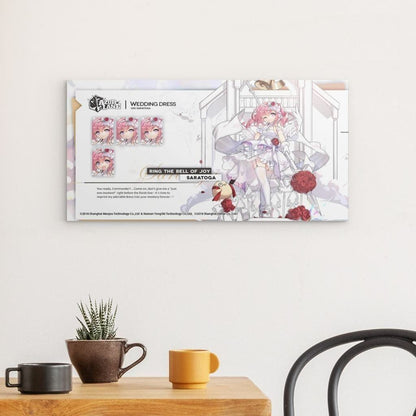 Azur Lane Poster - Event Wedding Saratoga Poster JLR Design