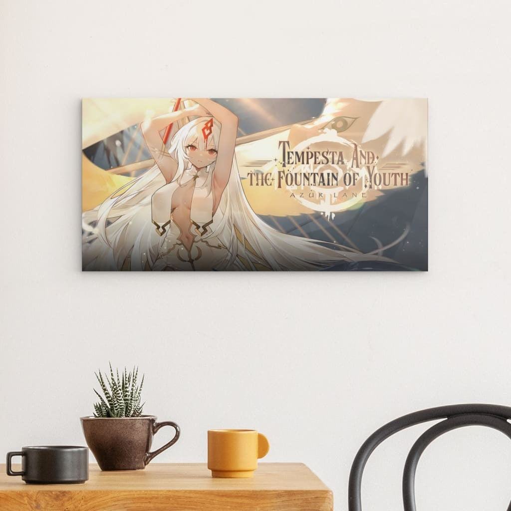 Azur Lane Poster - Fountain of Youth Tempesta Poster 29.99 Azur, Fountain, Lane, Metal, Tempesta, Youth JLR Design