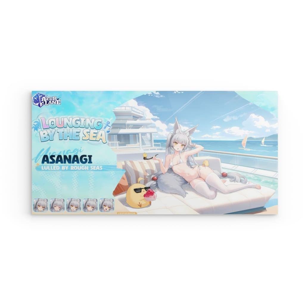 Azur Lane Poster - Lounging by the Sea Asanagi Poster 29.99 Asanagi, Azur, Event, Lane, Lounging, Metal, Sea JLR Design