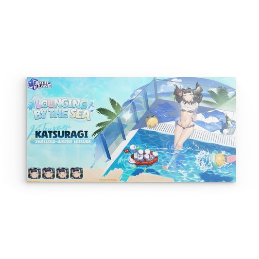 Azur Lane Poster - Lounging by the Sea Katsuragi Poster JLR Design