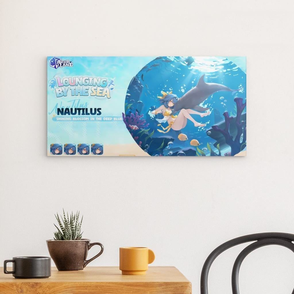 Azur Lane Poster - Lounging by the Sea Nautilus Poster 29.99 Azur, Event, Lane, Lounging, Metal, Nautilus, Sea JLR Design