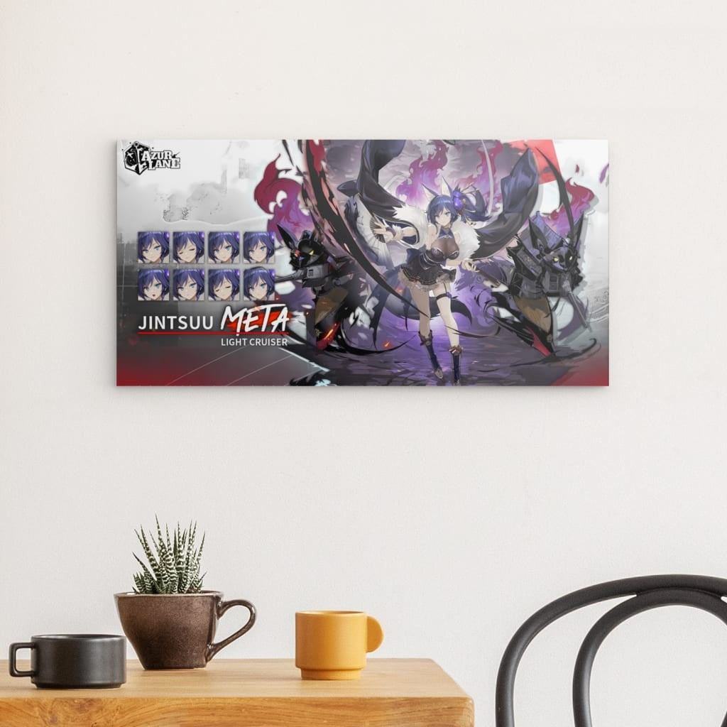 Azur Lane Poster - Meta Jintsuu Poster 29.99 Azur, Jintsuu, Lane, Meta, Metal JLR Design