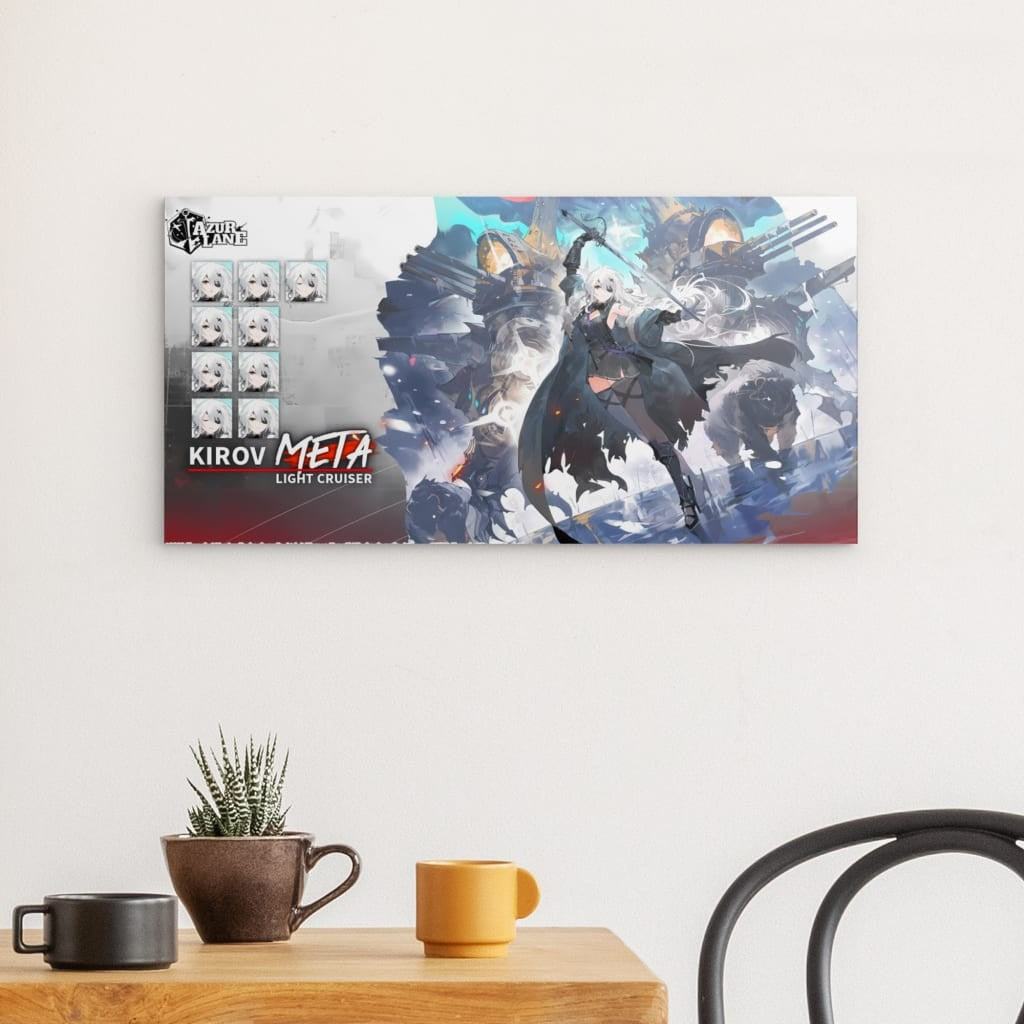 Azur Lane Poster - Meta Kirov Poster 29.99 Azur, Kirov, Lane, Meta, Metal JLR Design