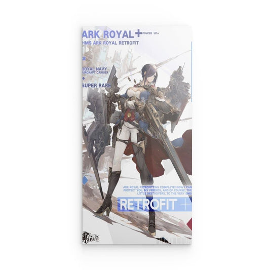 Azur Lane Poster - Retrofit Ark Royal Poster 29.99 Ark, Azur, Lane, Metal, Retrofit, Royal JLR Design