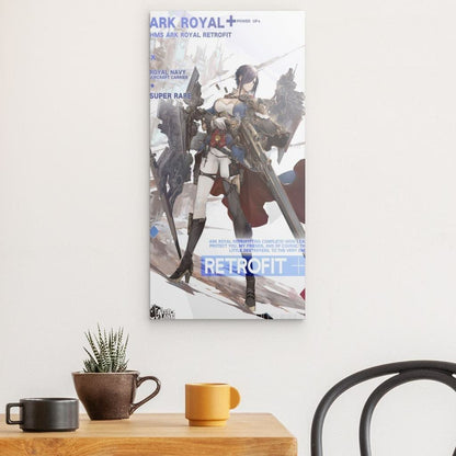 Azur Lane Poster - Retrofit Ark Royal Poster 29.99 Ark, Azur, Lane, Metal, Retrofit, Royal JLR Design