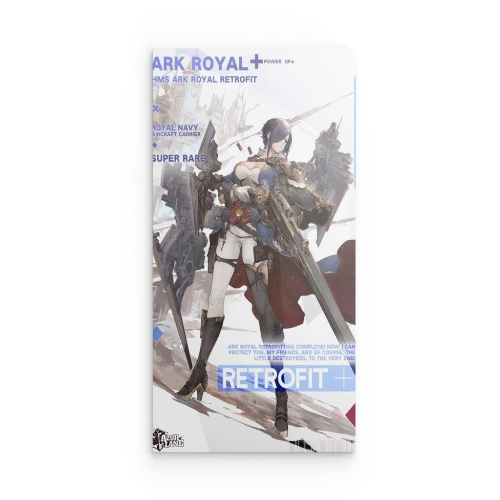 Azur Lane Poster - Retrofit Ark Royal Poster JLR Design