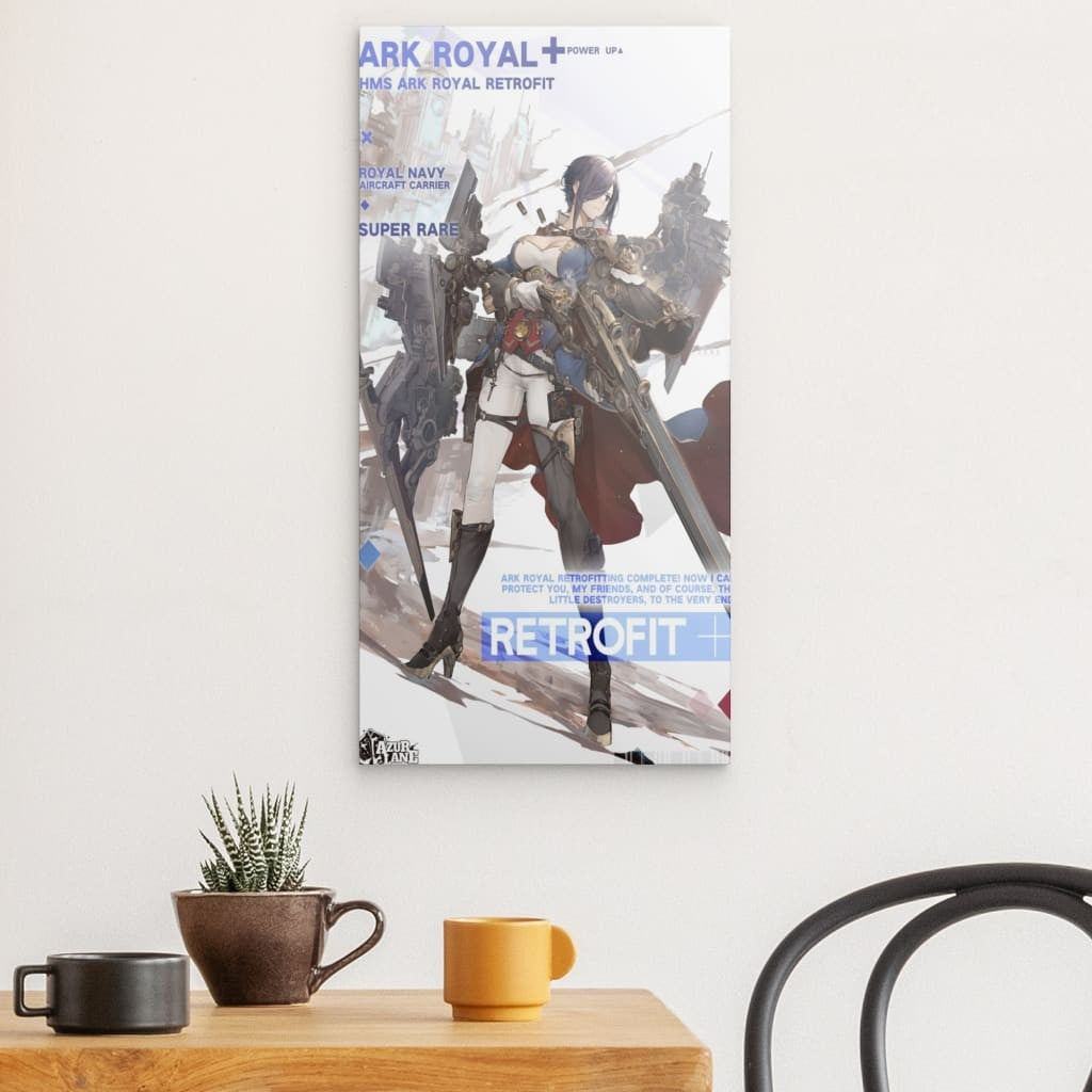 Azur Lane Poster - Retrofit Ark Royal Poster JLR Design