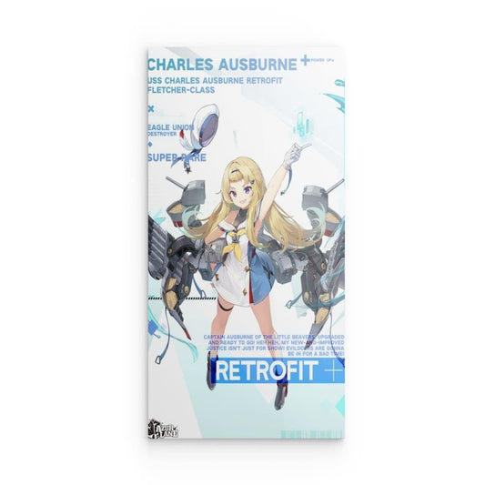 Azur Lane Poster - Retrofit Charles Ausburne Poster JLR Design