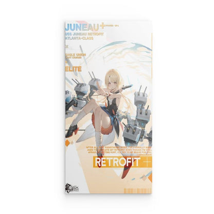 Azur Lane Poster - Retrofit Juneau Poster 29.99 Azur, Juneau, Lane, Metal, Retrofit JLR Design