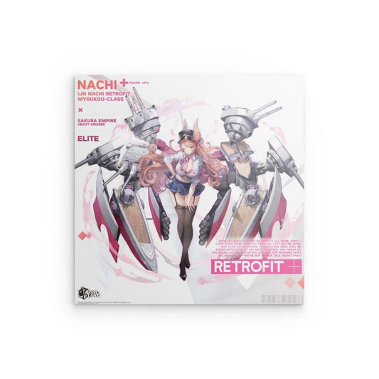 Azur Lane Poster - Retrofit Nachi Poster 44.99 Azur, Lane, Metal, Nachi, Retrofit JLR Design