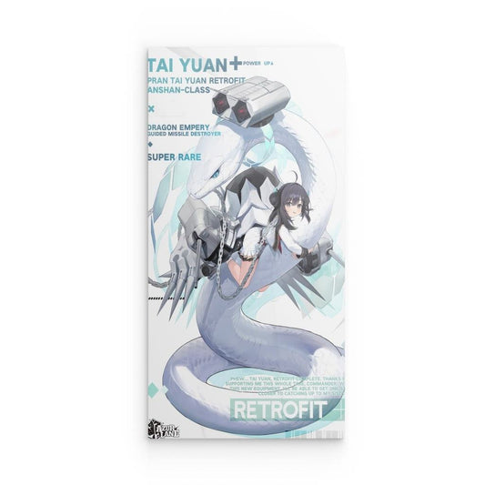 Azur Lane Poster - Retrofit Tai Yuan Poster 29.99 Azur, Lane, Meta, Metal, Poster, Tai, Yuan JLR Design