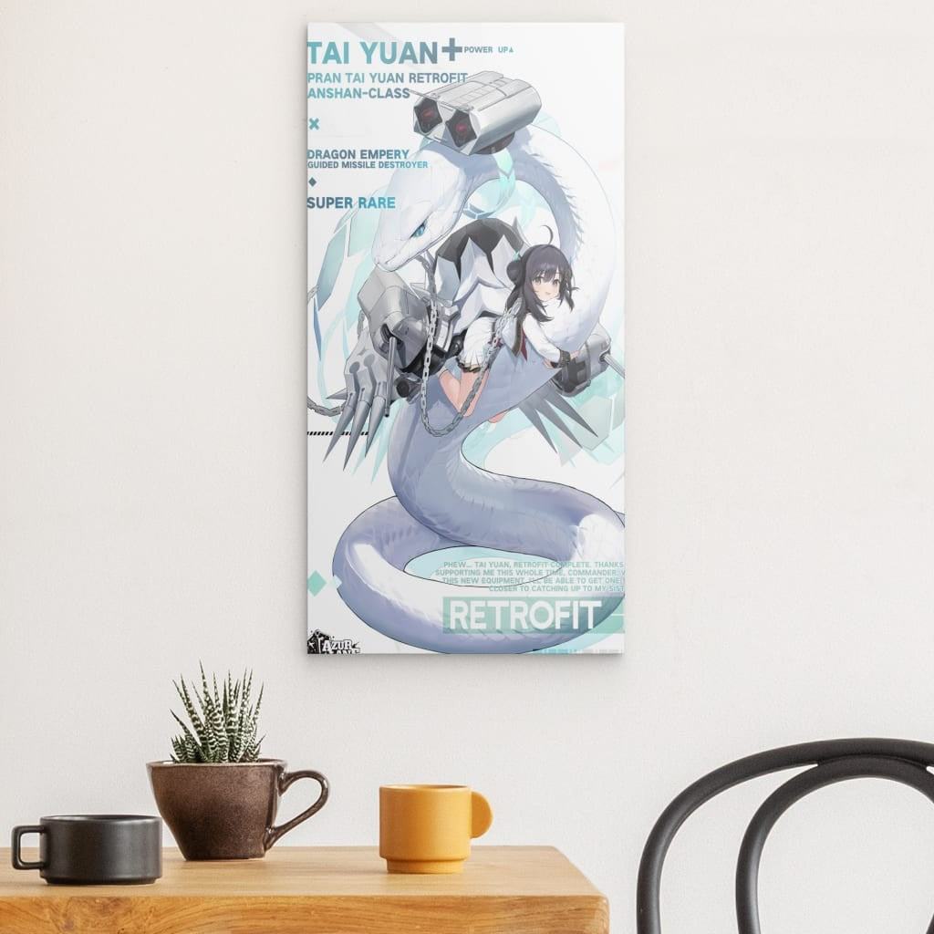 Azur Lane Poster - Retrofit Tai Yuan Poster 29.99 Azur, Lane, Meta, Metal, Poster, Tai, Yuan JLR Design