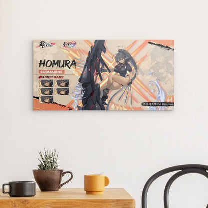 Azur Lane Poster - Senran Kagura - Homura Poster JLR Design