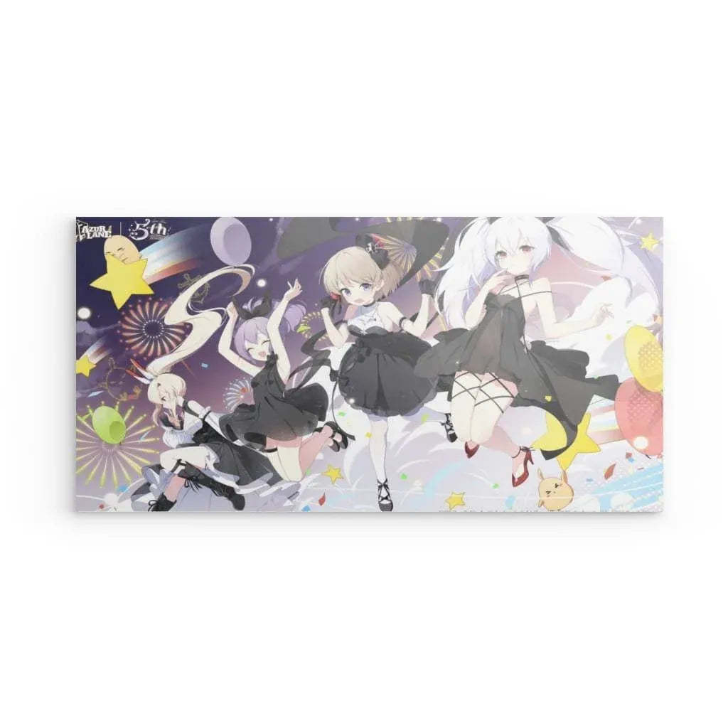 azur-lane-poster-5th-anniversary-black-dress-poster-jlr-design-41208 - JLR Design