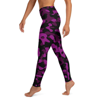 Black Pink Camouflage Damen Yoga Leggings Yoga Leggings 59.99 atmungsaktiv, Black, Camo, Camouflage, Damen, Design, Elastan, Fitness, Flexibilität, fließend, gleiten, Gummizug, High, Hüftbewegungen, kompression, Leggings, Mikrofasergarn, Muster, Pattern, pink, Polyester, Posen, Schutzfaktor, schwarz, Sport, Stretch, Studio, stylisch, UV, Vier-Wege-Stretch, Violet, Waist, Yoga JLR Design