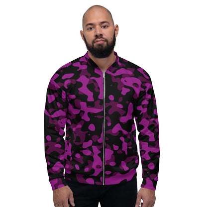 Black Violet Camouflage Bomberjacke Bomberjacke 79.99 abgesetzte, Begleiter, black, Bomberjacke, Camo, Camouflage, casual, Damen, elastische, Fleece, Frau, gebürstetem, Have, Herren, Innenseite, Kleidungsstück, lila, Mann, Must, Nackenband, Outfit, Passform, Pattern, Polyester, praktisch, Reißverschluss, robustes, schwarz, Silbener, stilvoll, Stoff, streetwear, Taille, Tarnmuster, Taschen, Unisex, vielseitiger, violett, YKK, Überwendlichnähte JLR Design